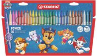 STABILO - power - PAW Patrol | Feutre, set de 30, impression PAW Patrol