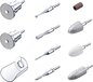 Beurer MP 62 Manicure- en pedicure opzetstukken - Set van 9 opzetstukken
