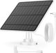 Lexium Store Lexium Zonnepaneel 5Wp Glas-glas Camper Wit Inclusief Kabel 4m
