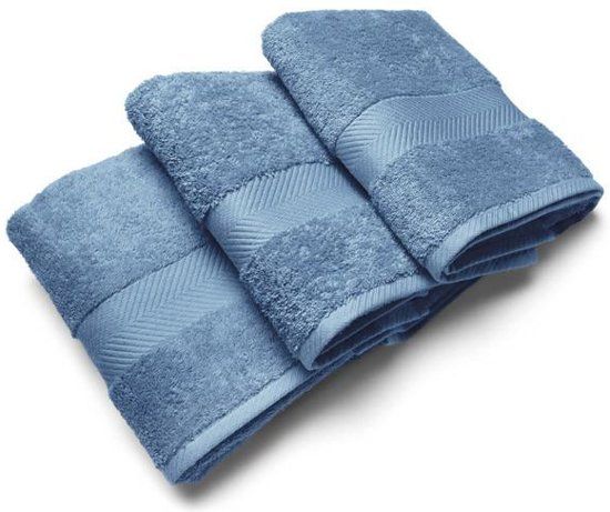 Casilin Royal Touch - Handdoek - Ocean - 50 x 100 cm - Set van 3