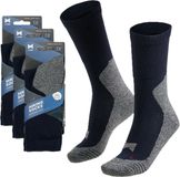 Apollo Wandelsokken - Blauw - Volwassenen - Maat 45/47 - Outdoor - Coolmax - 3 Paar