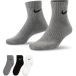 Nike Sokken U Everyday Ltwt Ankle 3PR - Maat 34-38