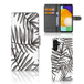 B2Ctelecom Samsung Galaxy A04s | Samsung Galaxy A13 5G Hoesje Leaves Grey