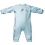 Splash About Warm in One Baby wetsuit, patroon speelse otters, 6-12 maanden
