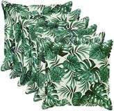 vidaXL - Kussensloop - 6 stuks - Bladpatroon - 70 x 70 cm - Polyester