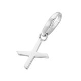 Giorgio Martello Milano Giorgio Martello Letter X Charm 2023 | Gerhodineerd Sterling Zilver 925/000