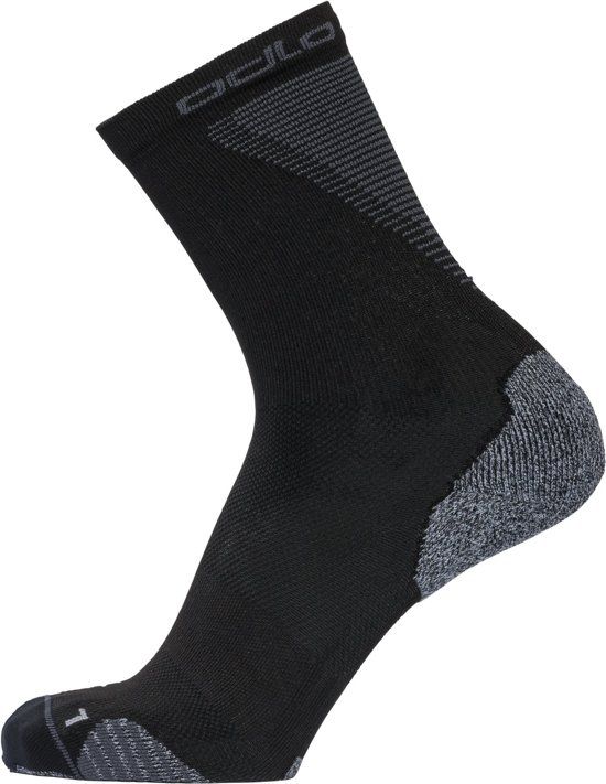 ODLO Socks Crew Ceramicool Crew Sportsokken Unisex - Black - Zwart - 7613361435485
