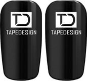 Tapedesign Mini Pro Scheenbeschermer - Zwart | Maat: ONE SIZE