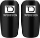 Tapedesign Mini Pro Scheenbeschermer - Zwart | Maat: ONE SIZE