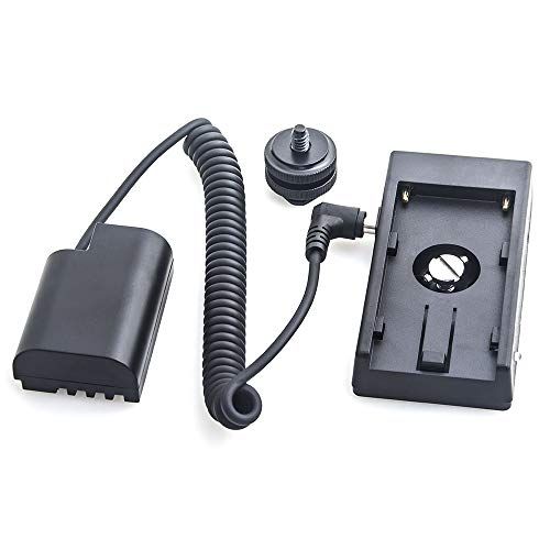 Hersmay Voedingskabel NP-F970 accu-adapter op DMW-DCC12 Dummy-accu voor Panasonic DMC-GH3 GH4 GH3K GH4K GH5 camera's