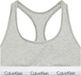 Calvin Klein icon cotton modal unlined bralette grijs