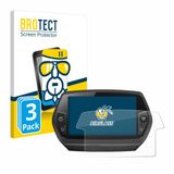 BROTECT Screenprotector 3 Stuks voor Bosch Nyon 2014 Beschermglas transparant