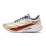 LI-NING RED HARE 9 PRO EU45 Chaussures de course pour hommes BOOM FIBER Réfléchissant Léger ARPW001 Marathon Sports Outdoor - Blanc standard