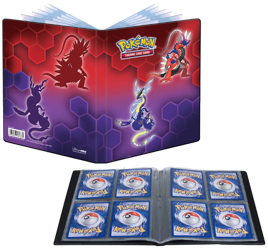 Pokemon 4-Pocket Portfolio - Koraidon & Miraidon