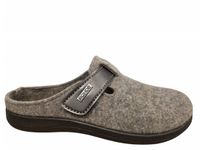 Rohde 6549 17 Pantoffels Open Sloffen Beige Vilt Dames - Beige - 42