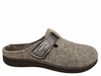 Rohde 6549 17 Pantoffels Open Sloffen Beige Vilt Dames - Beige - 42