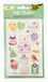 folia 19304 - Soft - Stickerparty, hoogwaardige stickers van schuim met hete folie-afwerking, 48 gesorteerde stickers, ideaal voor het versieren van wenskaarten, knutselwerk en scrapbooking