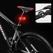 Feu arrière pour vélo, lampe LED, étanche, antichoc, 5 modes, rechargeable par USB