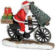 Luville - Santa on Bicycle