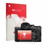 upscreen - Screenprotector voor Sony Alpha 7R VI - Folie Beschermfolie Beschermglas transparant