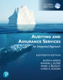 Auditing Pearson Education Limited - Auditing and Assurance Services, Global Edition, Paperback, 18th Edition
