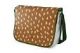 Bonamaison Sac bandoulière imprimé numérique avec sangle kaki pour étudiants, sac bandoulière, sac messager, sac d'épaule pour enfants, filles, garçons, taille : 29x36 cm