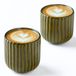 Merkloos Espressokopje - Zonder oor - 180 ml - Keramiek - Groen