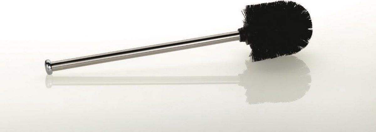 Kela wcborstel Limbio 7,5 x 35,5 cm RVS/siliconen zwart
