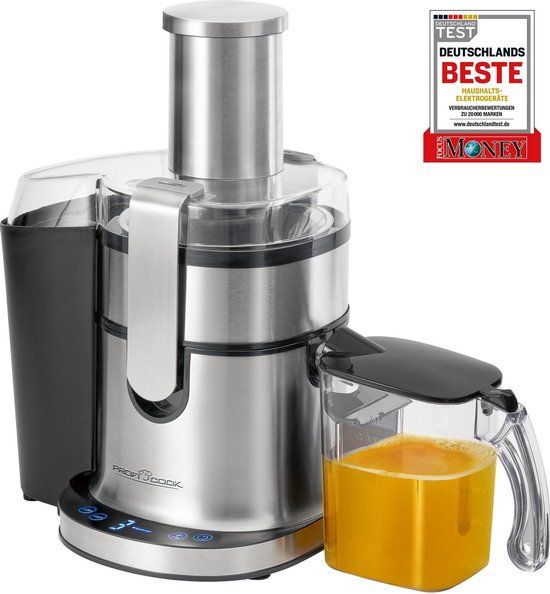 ProfiCook PC-AE 1156 - Sapcentrifuge - 800W - Zwart, Roestvrijstaal