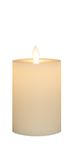Anna's Collection Bougie-USB cire 10x7,5 cm blanc