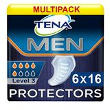 Tena Men Level 3 - discrete inleg - bij middelzware incontinentie - 27,5 x 23 cm - 96 stuks