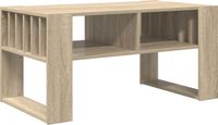 vidaXL Salontafel Sonoma Eik 92 x 49,5 x 45 cm Bewerkt hout
