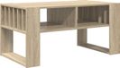 vidaXL Salontafel Sonoma Eik 92 x 49,5 x 45 cm Bewerkt hout