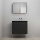 On-Line Badkamermeubelset - 80 cm - Mat Zwart