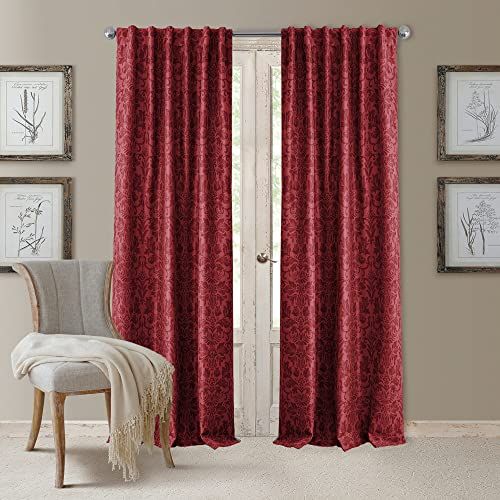 Elrene Verduisterend Staaf Pocket/Back Tab Venster Gordijn Paneel