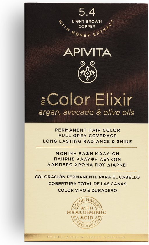 Apivita Haarverf Hair Colour Color Elixir Permanent Hair Color