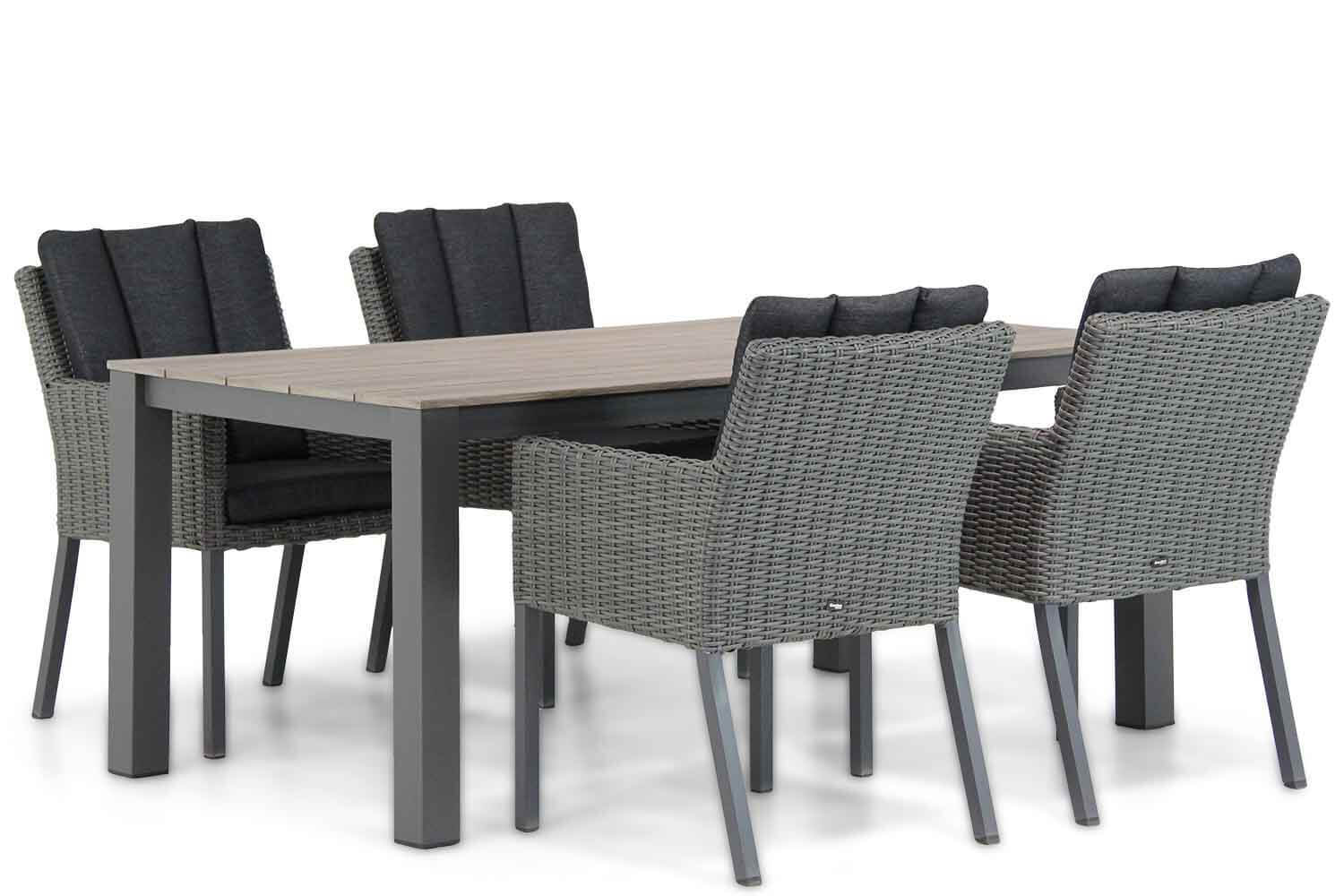 Garden Collections Oxbow/Valley 180 cm dining tuinset 5-delig