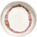 Serax Ottolenghi Feast Bord Wit/Zwart 22 cm (2 stuks)