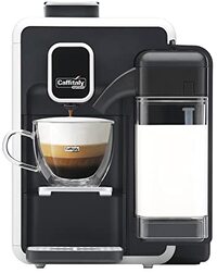 Caffitaly System S.p.A. Caffitaly System - BIANCA S22 espressomachine met gesloten systeem voor originele R-Smart capsules - geïntegreerde melkopschuimer, verstelbare bekerhouder, met origineel R-Smart capsulesysteem, wit