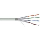 Rs Pro - Câble Cat7 Sans Connecteur, S/ftp 23 Awg, Gaine Pvc Gris, 100m