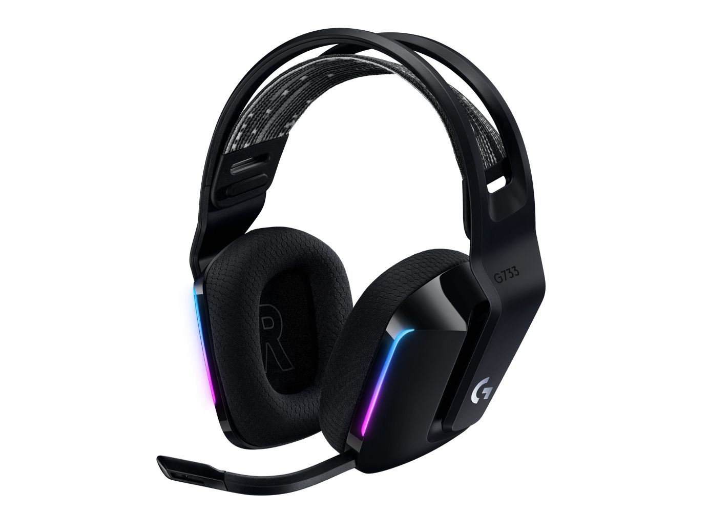 Logitech G G733 Wireless Gaming Headset - Black