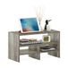 Furinno HERMITE Bureau-organizers en accessoires, kantoororganisatie, boekenplank, voor kantoorbenodigdheden, bureauaccessoires, Frans eiken