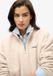 Superdry Country Club jas met borgvoering en korte rits Dames Truien