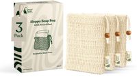 GREEN FADEL Sisal Zeepzakjes 3 Stuks - Beige