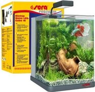 Sera Nano Led cube Aquarium - 30x40x30 cm - 16L - Grijs