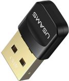 USAMS ZB321 Serie - USB Bluetooth Adapter - Bluetooth 5.1 - Zwart