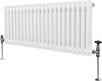 MonsterShop Monster Group BV Traditionele 2 kolom radiator - wit - 300x1012 mm