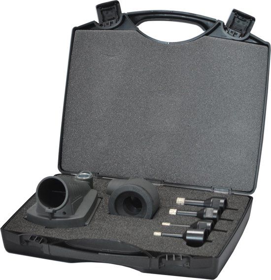 InterDynamics Tegelboorset BlackPower wax - M14 t.b.v. Haakse slijpmachine