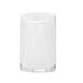 Gedy - G-Twist borstelhouder wit satijn Bowl (4698S200300)