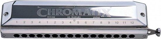 Suzuki Chromatic SCX-64-C C - Chromatische Mondharmonica